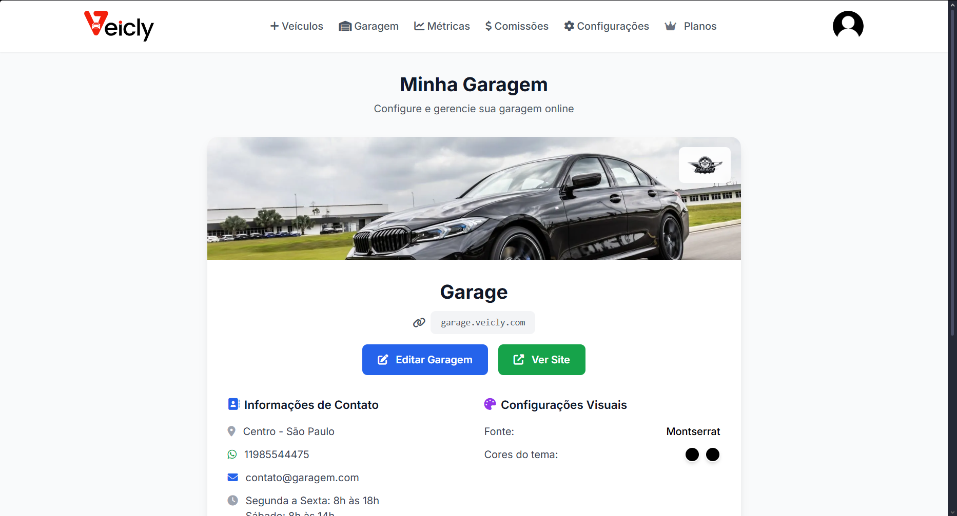 Dashboard Completa